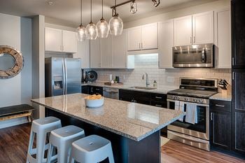 Granite countertops in kitchens
