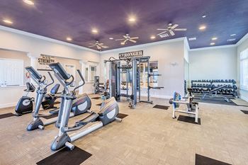 Sportsplex which includes a fully-equipped fitness center