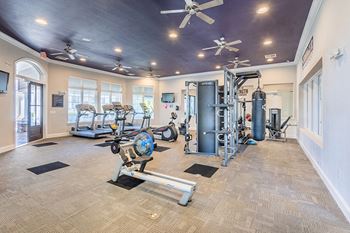 Sportsplex which includes a fully-equipped fitness center