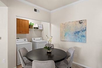 Barton vineyard apartments - full-sized washer and dryer in each unit