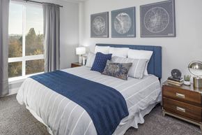 Beaverton apartment for rent - Baseline 158 - Carpeted bedrooms