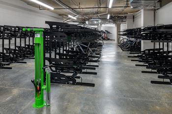Bicycle storage room
