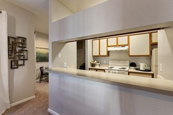 Convenient breakfast bar