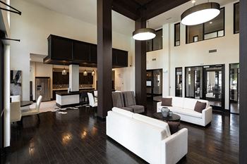 Entertainment lounge with wi-fi café, kitchen and media center