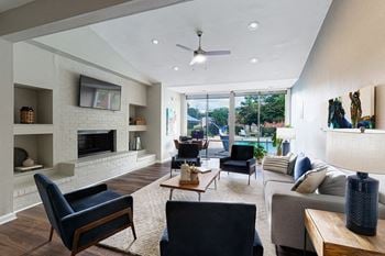 Clubhouse lounge