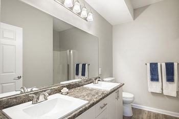 Double sink vanities*