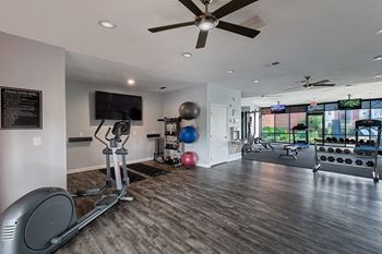 Fully-equipped fitness center
