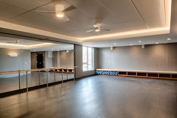 Yoga/group fitness studio