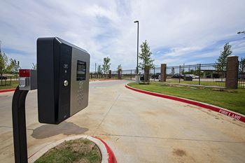 Controlled-access gated community with key fob entry