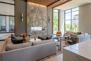 Indoor and outdoor covered fireplaces