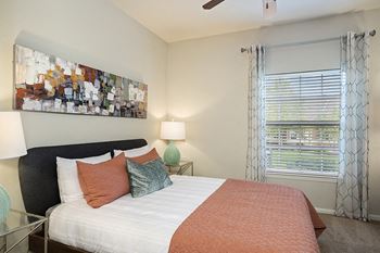 Large windows for natural lighting