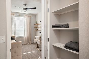 Linen closets and pantries