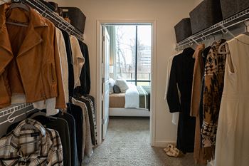 Oversized closets