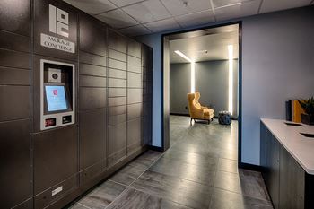 Electronic parcel locker system