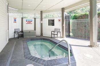 Heated spa