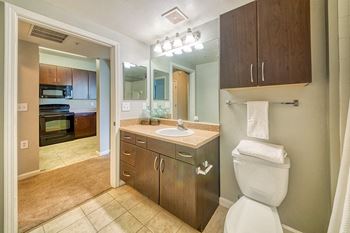 Courtney station apartments - ceramic tile flooring