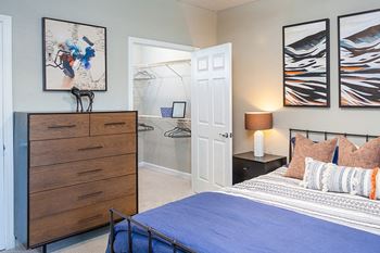 Oversized walk-in closets