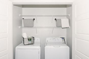 Full-sized washer/dryers