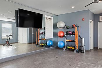 Yoga and spin studio