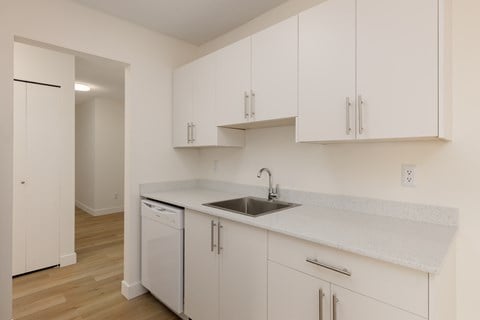 Floor plan for 1 bed, 1 bath, 550 sqft