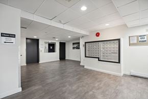 Richmond apartment for rent - A white office space with a sign that says Clipper Cove.