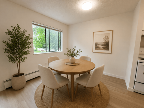 Floor plan for 3 beds, 2 baths, 1060 sqft