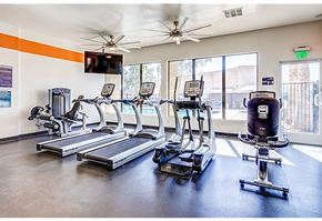 Mesa apartment for rent - Fitness Center at The Hamptons Apartments, Mesa, AZ