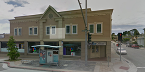 Monterey apartment for rent - an old building on the corner of a city street