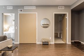 Des Moines apartment for rent - Des Moines Apartments Natural Light bedroom and bathroom entry