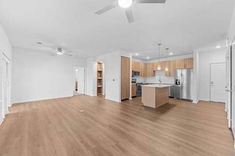 Floor plan for 2 beds, 2 baths, 1345 sqft
