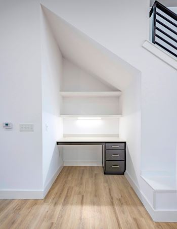 Custom built-ins throughout