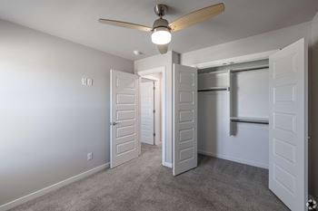 Large, custom closets