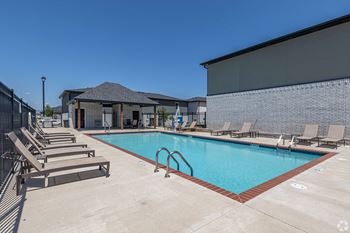 Sparkling swimming pool