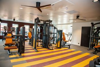 Exclusive 24-hour fitness center