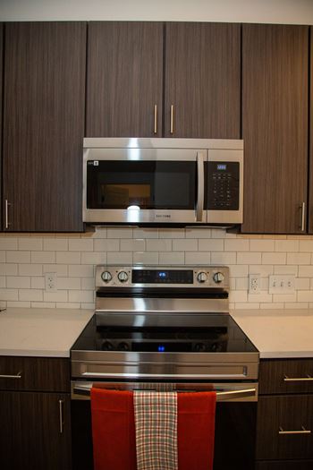 Mounted microwave