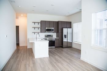 Luxury vinyl flooring throughout living spaces