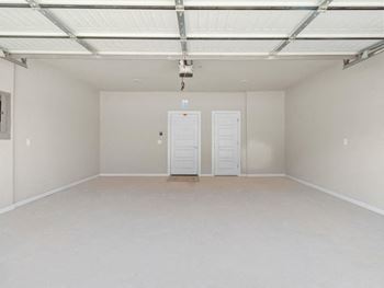 Attached garage
