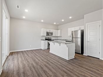 Luxury vinyl plank flooring