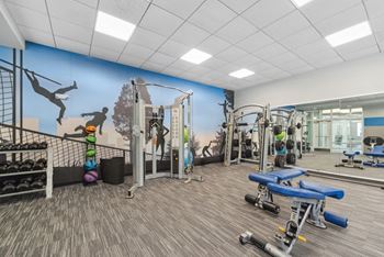 High-impact fitness center