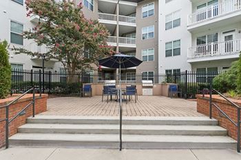 Outdoor grills with al fresco dining