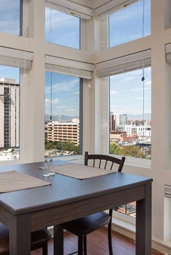 Elegant dining space