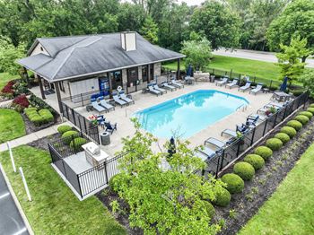 Swimming pool with poolside wi-fi