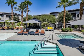 Resort-style pool