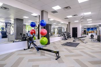 State-of-the-art fitness center