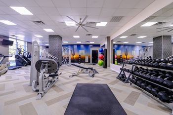 State-of-the-art fitness center