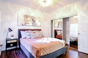 Austin apartment for rent - spacious bedroom at San Marin luxury apartments for rent in Austin, TX
