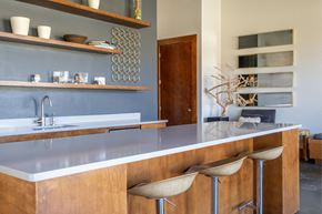 Richardson apartment for rent - clubhouse resident kitchen at The Pradera apartments