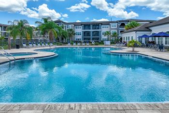 Resort-style pool