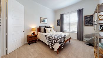 Tall, expansive windows