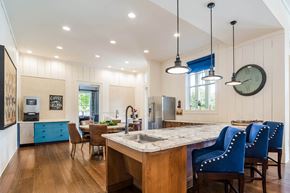 Charlotte apartment for rent - Alexander Village apartments clubhouse kitchen